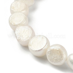 Natural Pearl Beaded Stretch Bracelets&nbsp;BJEW-JB09492