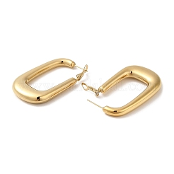 Rack Plating 304 Stainless Steel Hoop Earrings for Women&nbsp;EJEW-Z026-33G