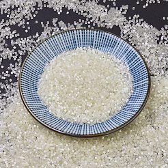MIYUKIデリカビーズ  シリンダー  日本製シードビーズ  11/0  （db0672)クリームシルクサテン  1.3x1.6mm  穴：0.8mm  約2000PCS /ボトル  10 G /ボトル&nbsp;SEED-JP0008-DB0672