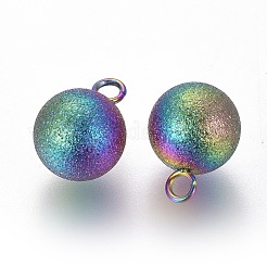 Ion Plating(IP) 304 Stainless Steel Charms&nbsp;STAS-F225-19B-M