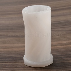 DIYキャンドルシリコンモールド  キャンドル作り用  柱  ホワイト  8.6x4.5cm  内径：3.2のCM&nbsp;SIMO-C014-02B