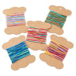 25M 5 Colors Braided Polyester Cord&nbsp;OCOR-TA0003-78