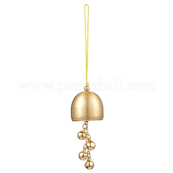 Christmas Bell Brass Pendant Decorations&nbsp;HJEW-TA00316