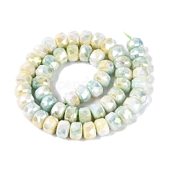 Anti-Tarnish Electroplate Glass Beads Strands&nbsp;LS-GLAA-T025-10mm-11P