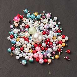 Acrylic Imitation Pearl  Beads&nbsp;X-OACR-XCP0001-01