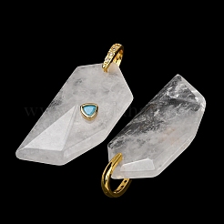 Natural Quartz Crystal Pendants&nbsp;GG-CBA51ED-04G-07