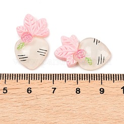Translucent Resin Cabochons&nbsp;RESI-XCP0002-68B