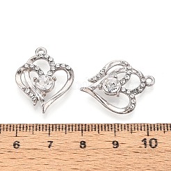 Alloy and Rhinestone Pendants&nbsp;PALLOY-T092-16P