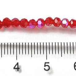 Electroplate Transparent Glass Beads Strands&nbsp;LS-EGLA-A035-T3mm-L07