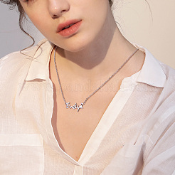925 Sterling Silver Pendant Necklaces&nbsp;JN877A