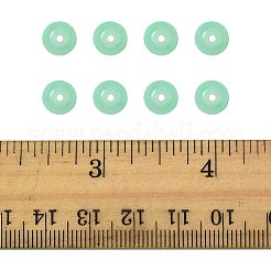 2 Strands Baking Paint Imitation Jade Glass Round Bead Strands&nbsp;DGLA-FS0001-20D