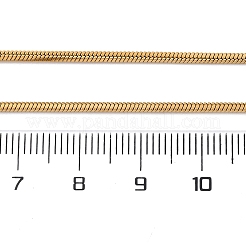 304 Stainless Steel Square Snake Chain Necklaces&nbsp;LS-STAS-G244-83B-G