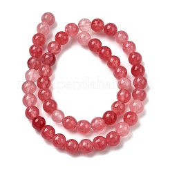 Natural Dyed White Jade Beads Strands&nbsp;G-M402-C03-26