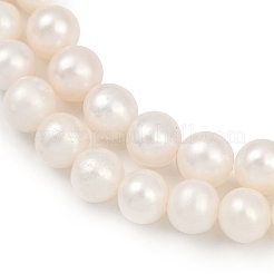 Natural Cultured Freshwater Pearl Beads Strands&nbsp;PEAR-I007-07X-04A