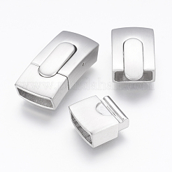 変色しにくい304ステンレススチール製バヨネット留め具  長方形  マット  ステンレス鋼色  29.5x12x9mm  穴：5.5x10mm&nbsp;STAS-G143-36P