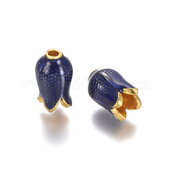 Alloy Enamel Beads&nbsp;PALLOY-E570-01G-B