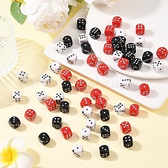 60Pcs 3 Colors Acrylic Beads&nbsp;OACR-YW0003-97