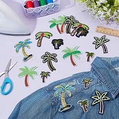 Computerized Embroidery Cloth Iron on/Sew on Patches&nbsp;PATC-WH0026-06