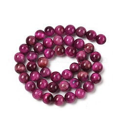 Grade AB Natural Tiger Eye Beads Strands&nbsp;LS-G-B133-A02-8MM-05