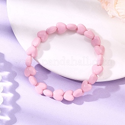 Heart Acrylic Stretch Bracelets&nbsp;BJEW-JB12640