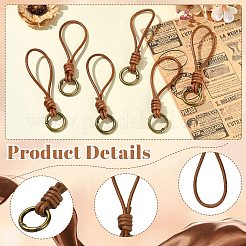 Vintage Cowhide Rope Pendant Decorations&nbsp;ST-CJ0028-13