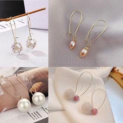 120Pcs 304 Stainless Steel Hoop Earrings&nbsp;STAS-SP0001-29