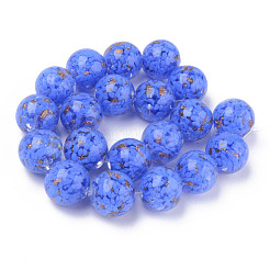 Handmade Gold Sand Lampwork Beads&nbsp;LAMP-S194-008C-03