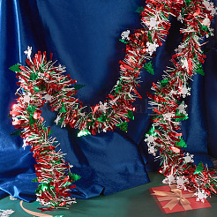 PET Shiny Tinsel Hanging Garland&nbsp;AJEW-TADJ0001-04