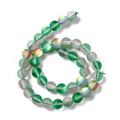 Synthetic Moonstone Beads Strands&nbsp;G-E573-01C-20