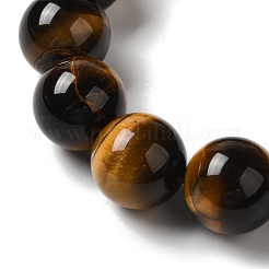 Nattural Tiger Eye Beads Strands&nbsp;G-GSR12mmC014-B