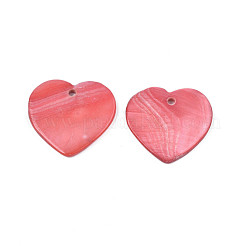 Natural Freshwater Shell Pendants&nbsp;SHEL-N026-176B