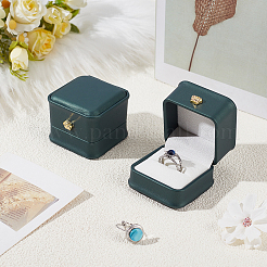 2Pcs PU Leather Jewelry Boxes&nbsp;CON-CL0001-16
