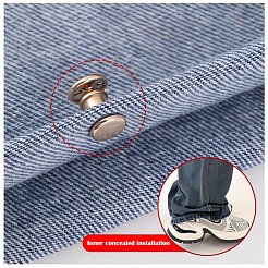 Alloy Pant Hem Fixing Clips&nbsp;MRMJ-P021-02AB