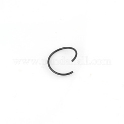 316lステンレススチールフープノーズリング  女性のための鼻ピアスジュエリー  ステンレス鋼色  内径：6mm&nbsp;WG46E6D-01