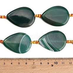 Natural Banded Agate/Striped Agate Beads Strands&nbsp;GG-CBAE0EB-01A-01