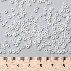 MIYUKIラウンドロカイユビーズ  日本製シードビーズ  （rr511)クリスタルセイロン  8/0  3mm  穴：1mm  約422~455PCS /ボトル  10 G /ボトル&nbsp;SEED-JP0009-RR0511