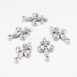 Tibetan Style Alloy Metal Fleur De Lis Pendants&nbsp;EA8747Y