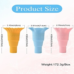 Silicone Ice Cream Cone Ice Pop Holder Sets&nbsp;DIY-CJC0006-20