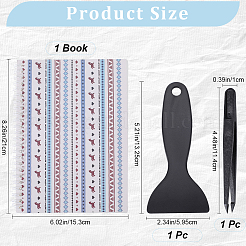 Sticker Collecting Loose-leaf A5 Spiral Bound Notebook&nbsp;AJEW-CP0007-84F