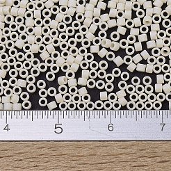 MIYUKIデリカビーズ  シリンダー  日本製シードビーズ  11/0  (db0883) マットオペークダーククリームab  1.3x1.6mm  穴：0.8mm  約20000個/袋  100 G /袋&nbsp;SEED-J020-DB0883