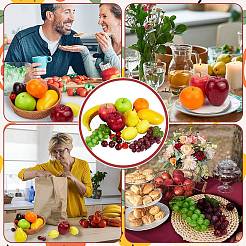 18Pcs 12 Styles Foam Imitation Fruit&nbsp;DJEW-CN0001-33