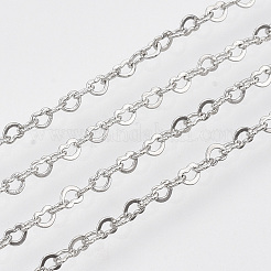 Brass Heart Link Chains&nbsp;CHC-T008-03P-01