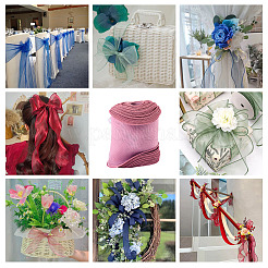 12M Polyester Wave Edge Ribbon&nbsp;DIY-TA0012-96A