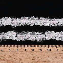 Handmade Lampwork Beads Strands&nbsp;LAMP-N028-03A