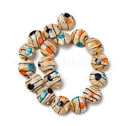 Handmade Lampwork Beads Strand&nbsp;LAMP-C008-06A