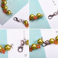 合金製カニカンとアイアン製丸カン  ミックスカラー  12x7x3mm  穴：1mm  5x0.6mm  クラスプ：20PCS /コンパートメントについて  リング：約5グラム/コンパートメント&nbsp;FIND-X0007
