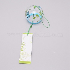 Japanese Round Painting Glass Wind Chimes&nbsp;LS-CF-TAC0001-04B