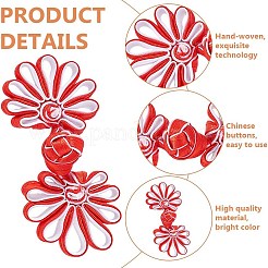 12Pcs 12 Colors Satin Buttons&nbsp;FIND-FG0003-85