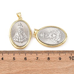 Brass Religion Pendants&nbsp;KK-K408-04G-04