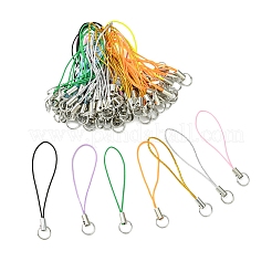 100Pcs Polyester Cord Mobile Straps&nbsp;MOBA-FS0001-02C